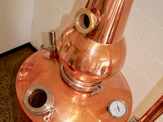 Soltera Rum Distillery Copper Pot