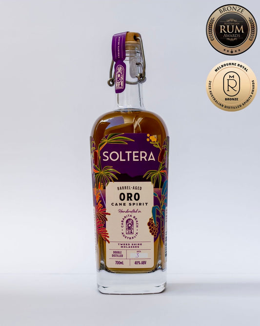Award Winning Soltera Rum Oro Cane Spirit