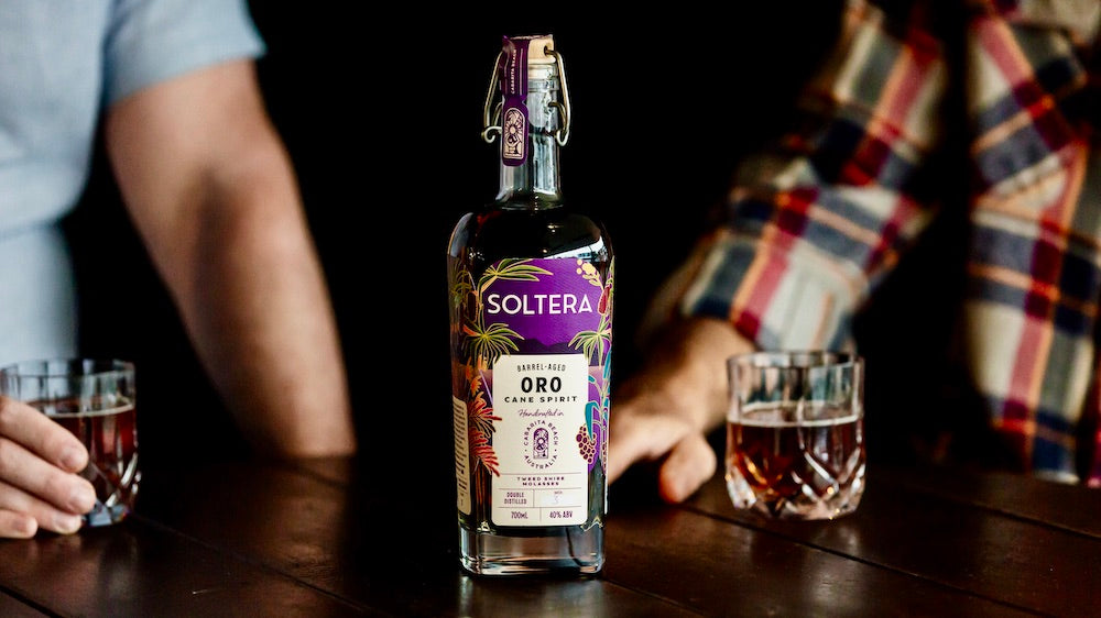 Soltera Rum Oro and Coke